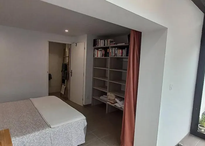 فندق مبيت وإفطار La Casita De Rose 26M2 Proche Plage Hendaye Et Frontiere Parking Prive Calme Jardin